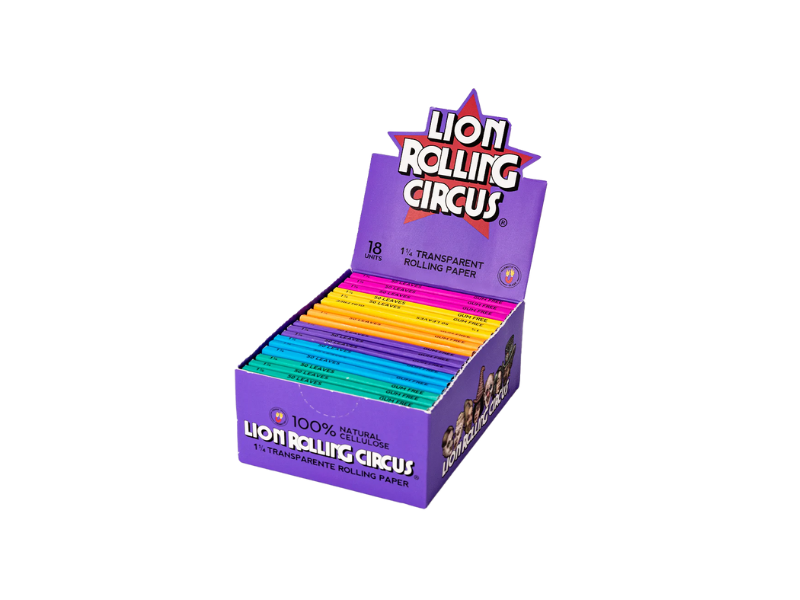 Lion Rolling Circus Caja Celulosa Regular
